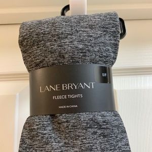 NWT LANE BRYANT HEATHER GREY TIGHTS